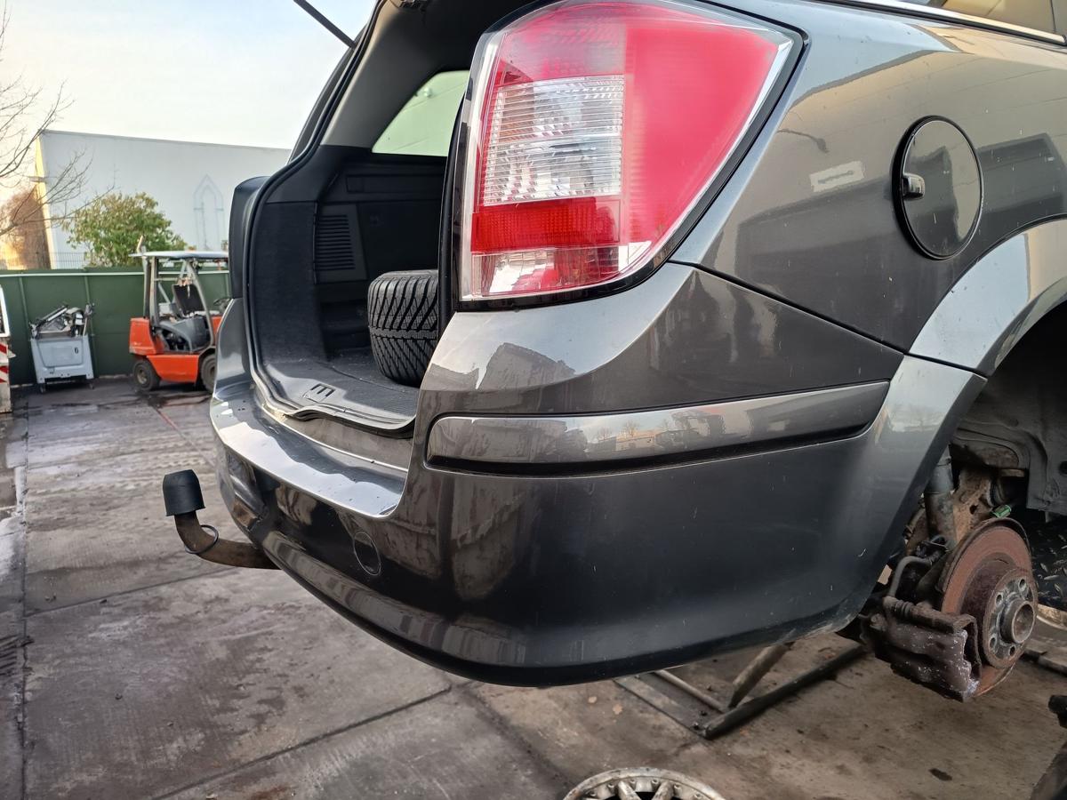 Opel Astra H original Sto&szlig;stange F&auml;nger hinten/Heck Z177 Karbongrau Bj 2010