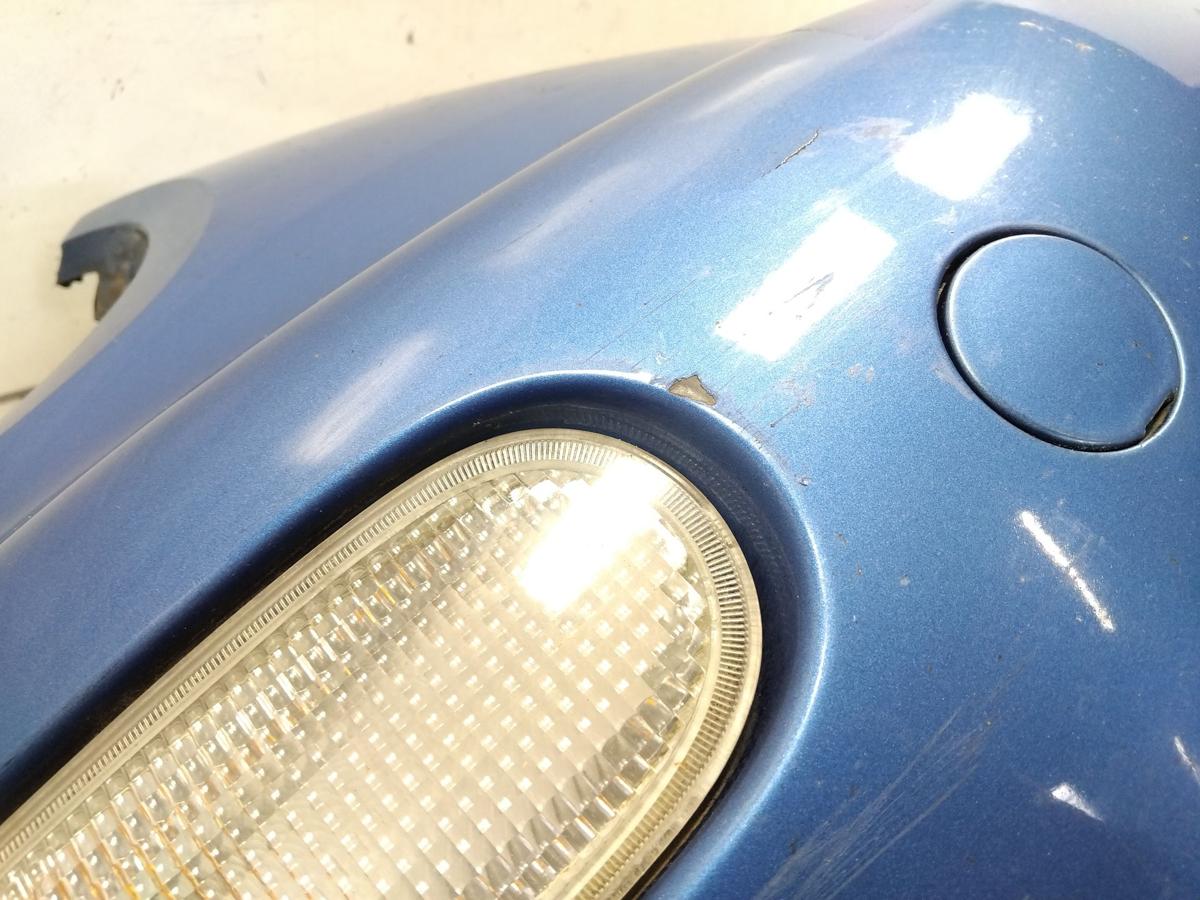 VW New Beetle 9C original Sto&szlig;f&auml;nger Sto&szlig;stange vorn technoblaumetallic Bj.1999