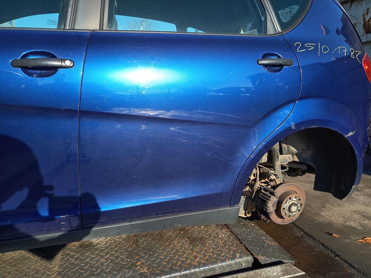 Seat Altea 5P orig Tür hinten links LS5S Blau Bj 2005