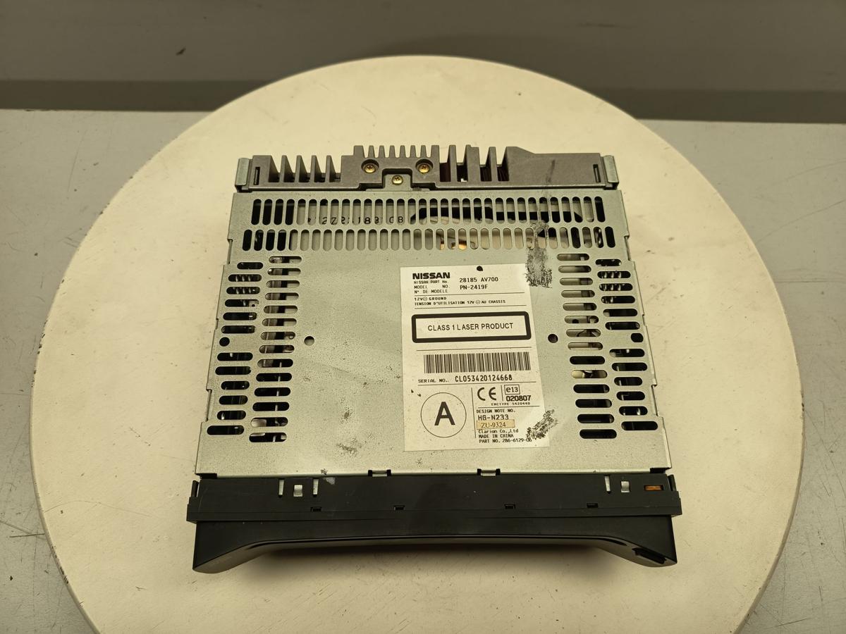 Nissan Primera P12 original CD Wechsler Radio 28185AV700 Baujahr 2003