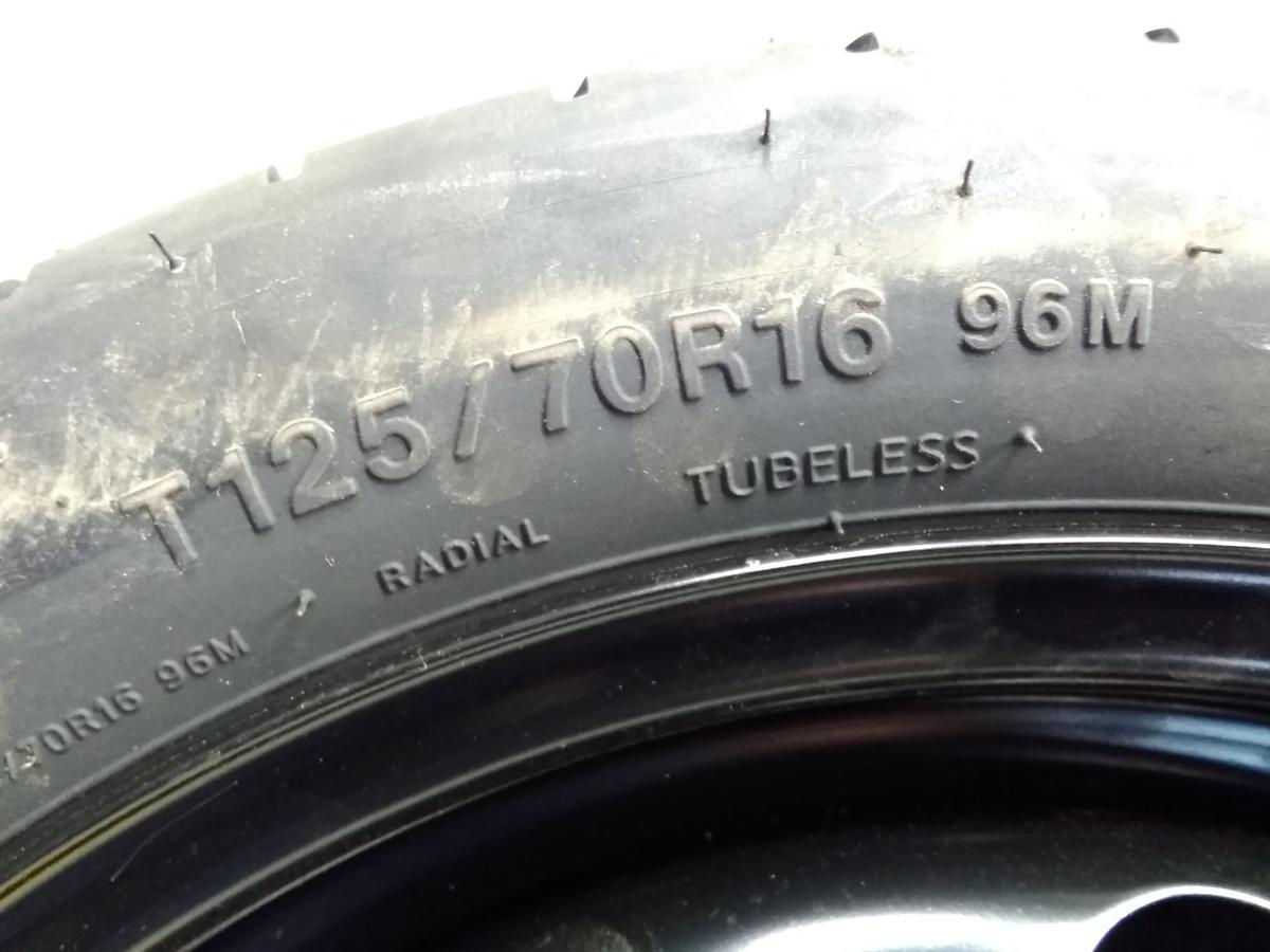 VW Golf 6 original Notrad 16 Zoll inkl. Werkzeugbox Wagenheber
