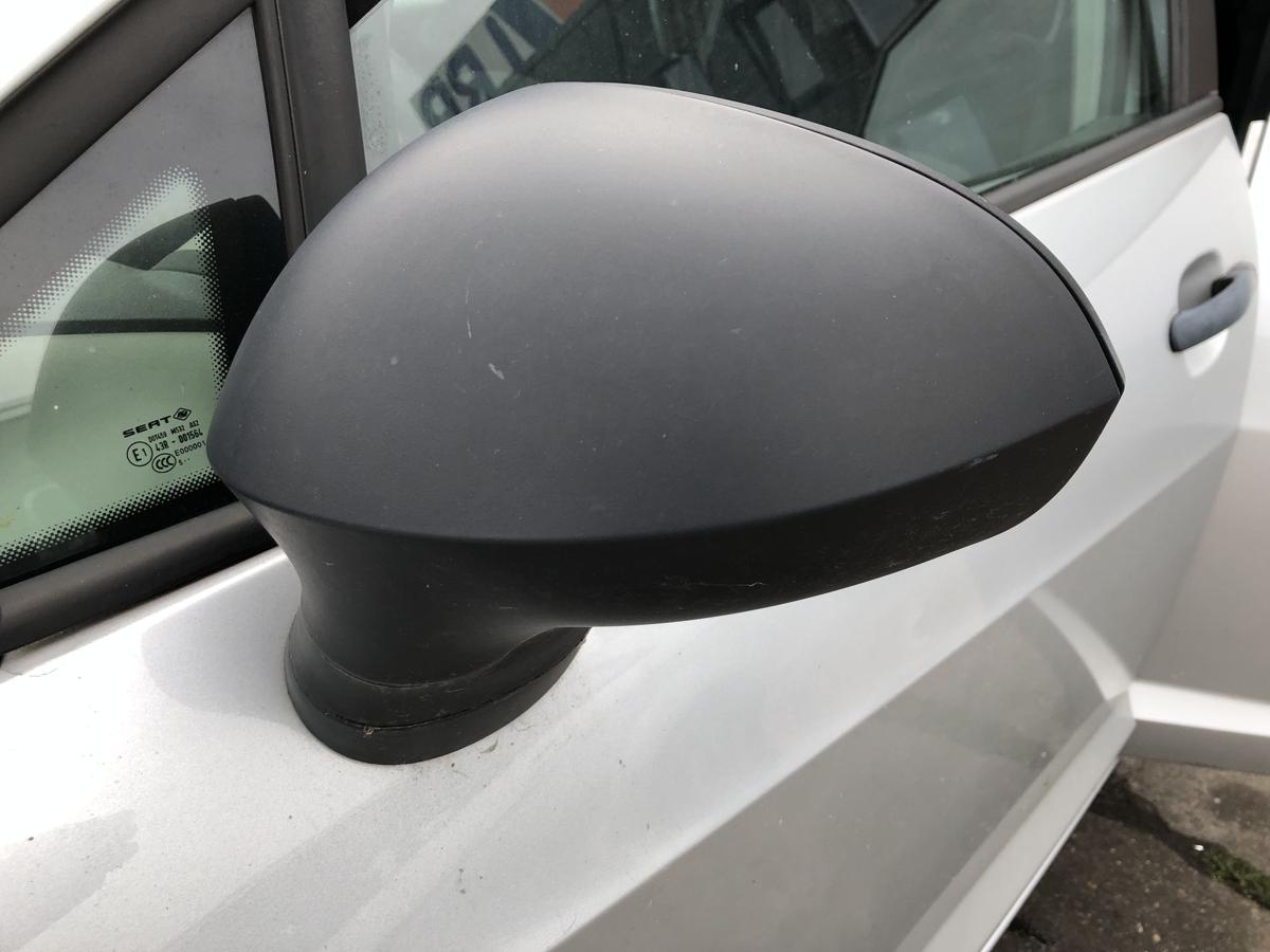 Seat Ibiza 6J 6P ST Kombi Außenspiegel links Seitenspiegel manuell unlackiert