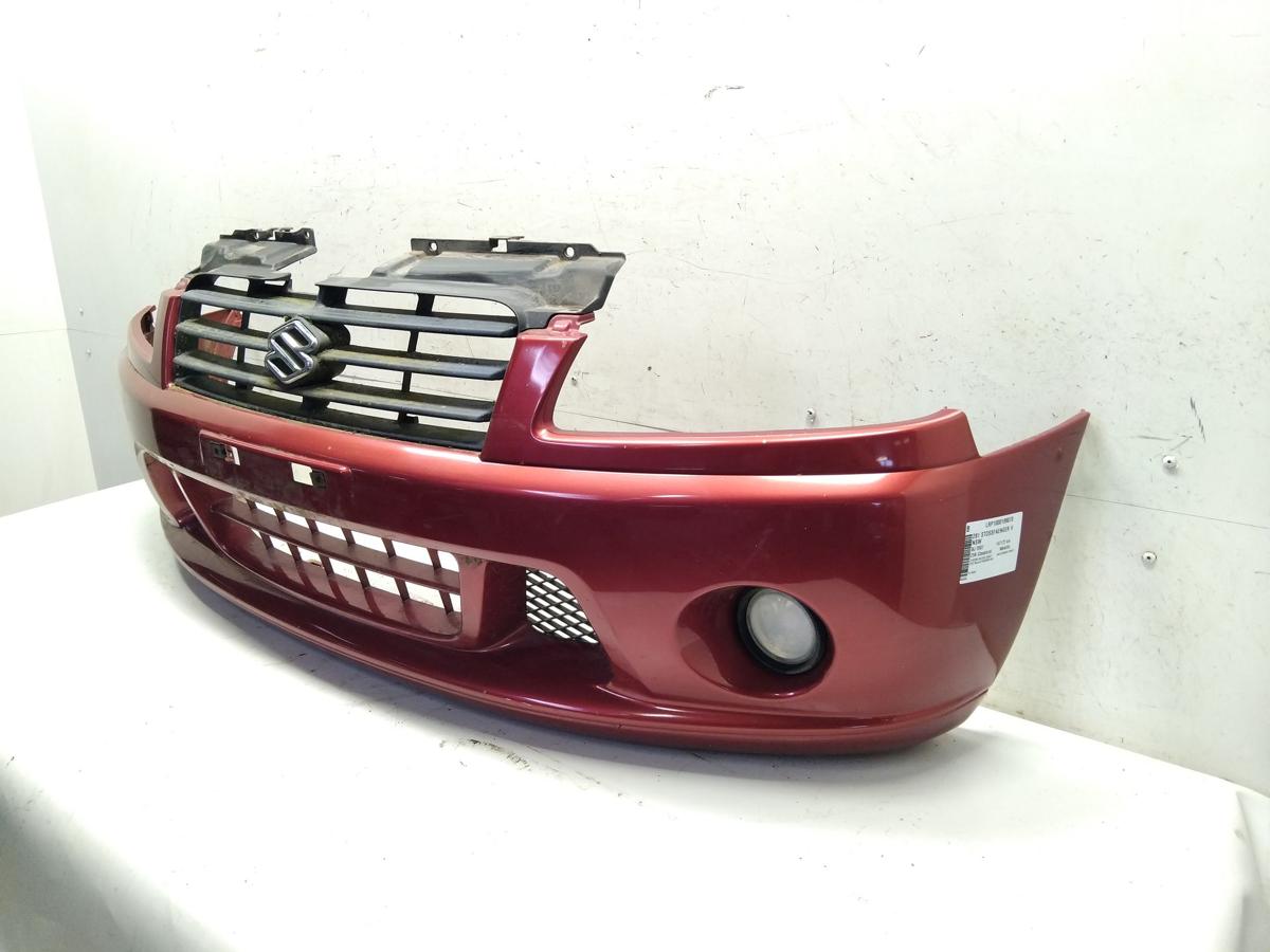 Suzuki Ignis 1 FH orig Sto&szlig;f&auml;nger Sto&szlig;stange vorn Z5K Classicrot Metallic BJ2002