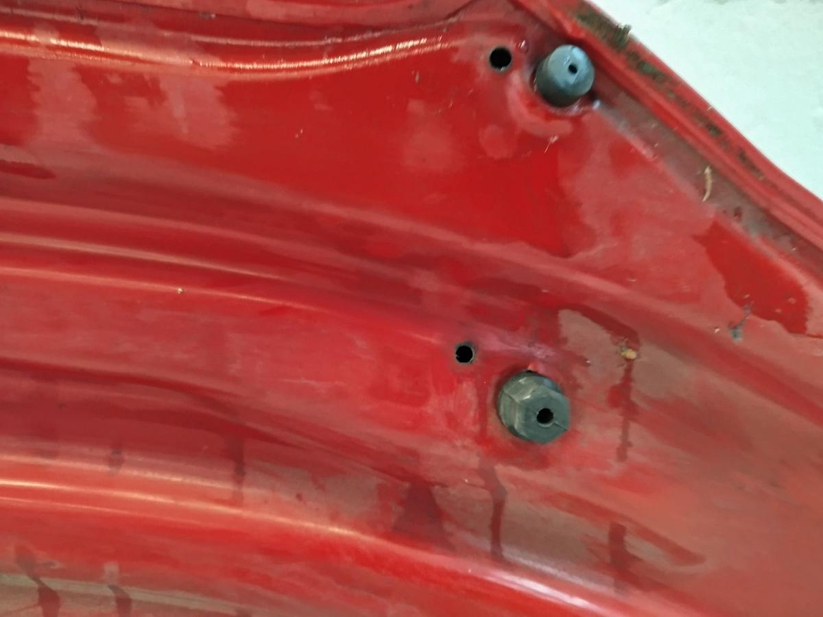 Audi A3 8P bis 2005 Motorhaube Haube Klappe Deckel vorn LY3J Brilliantrot