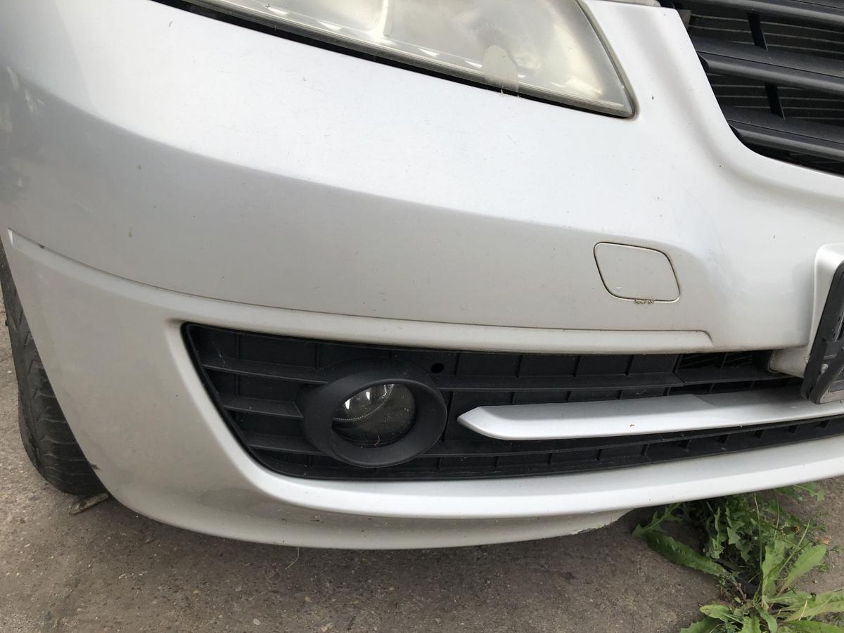 Mercedes A-Klasse W169 Sto&szlig;f&auml;nger vorn Frontsch&uuml;rze Mopf mit Nebel 761 siber