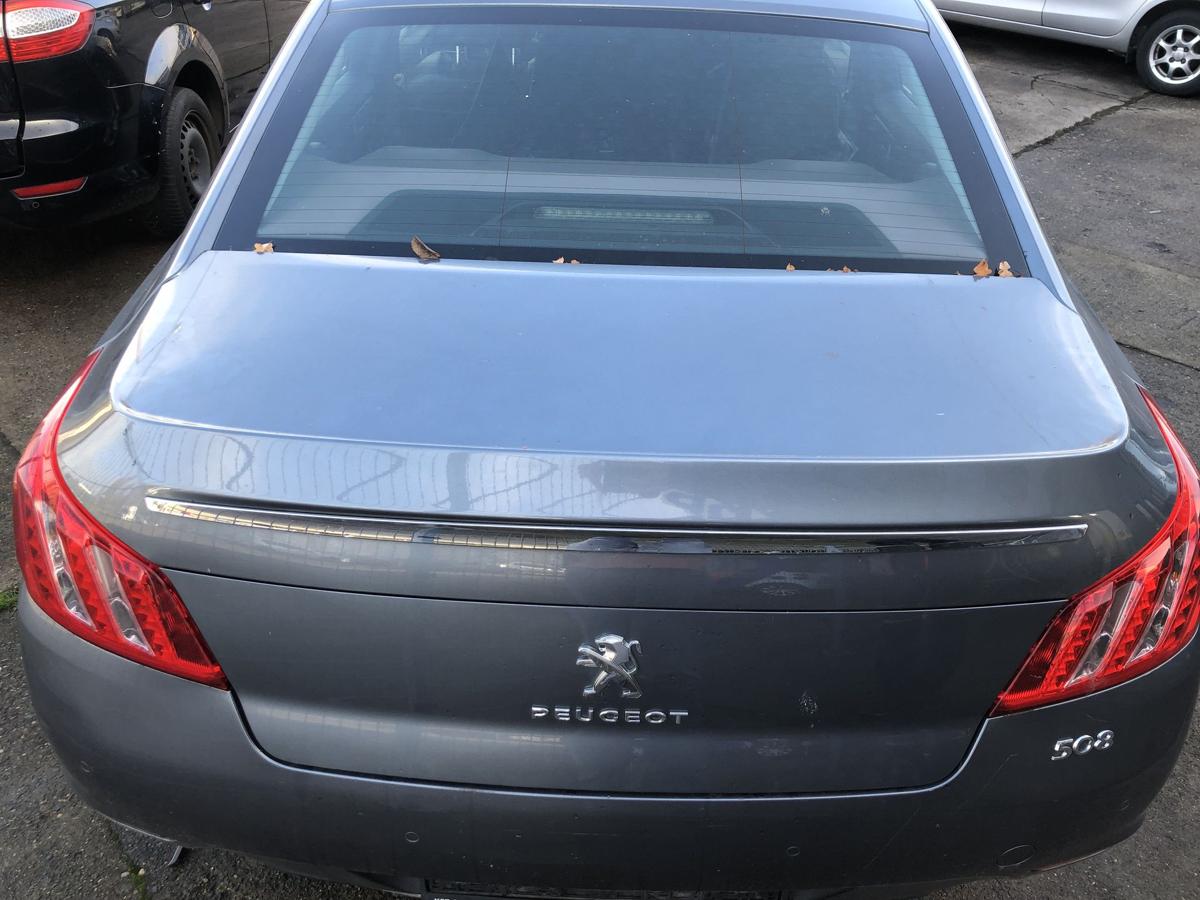 Peugeot 508 ND NE bis14 Heckklappe Kofferklappe Kofferraumdeckel Limo KTH grau