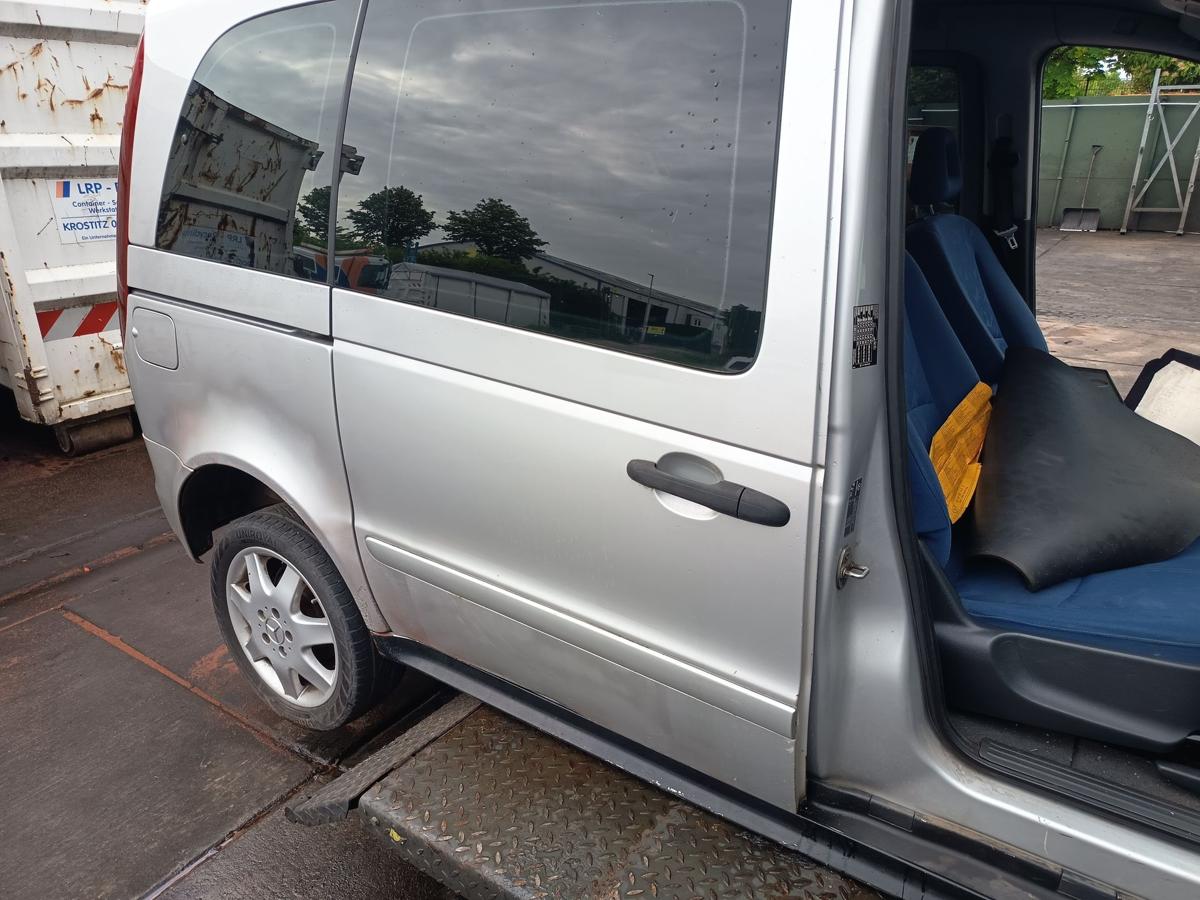 Mercedes Vaneo original Schiebet&uuml;r rechts Fond 9744 Brillantsilber Bj 2002