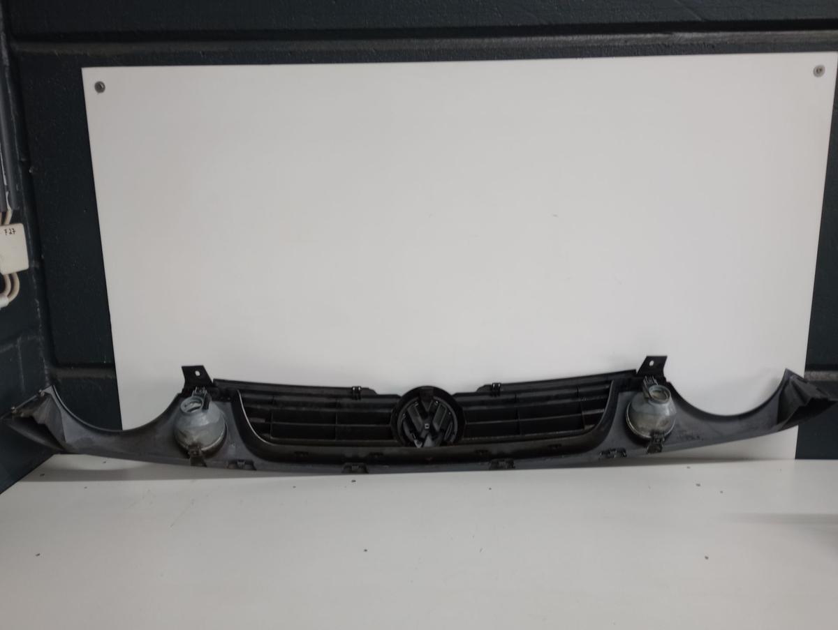 VW Lupo original Kühlergrill 6X0853661B mit Emblem D7X Platingrau Bj 2003