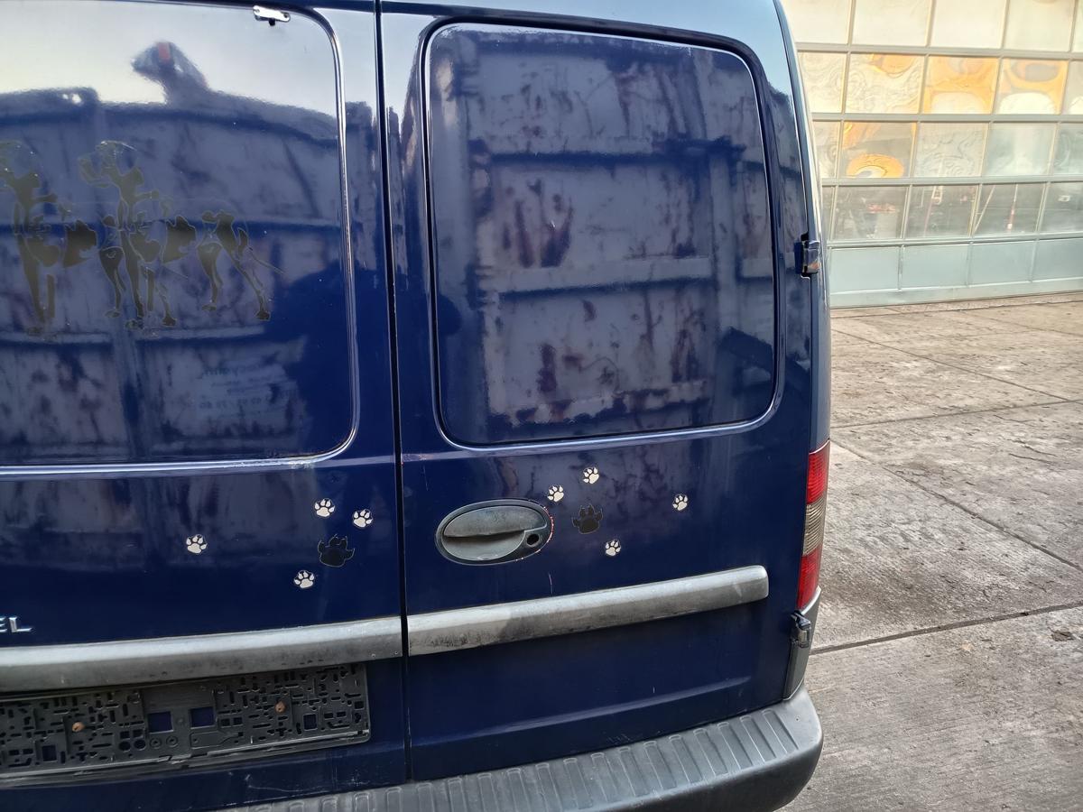 Opel Combo Kastenwagen original Heckfl&uuml;gelt&uuml;r rechts 20Z Royalblau Bj 2002