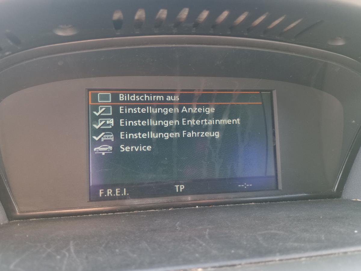 BMW 5er E60 original Display Bildschirm Bj 2005