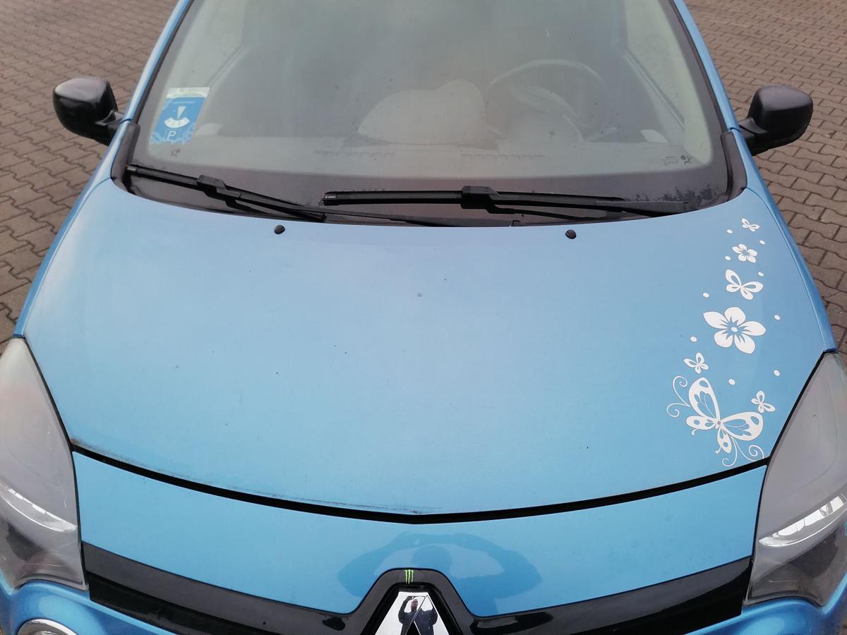 Renault Twingo 2 original Motorhaube Blaumetallic TERPB Bj.2013