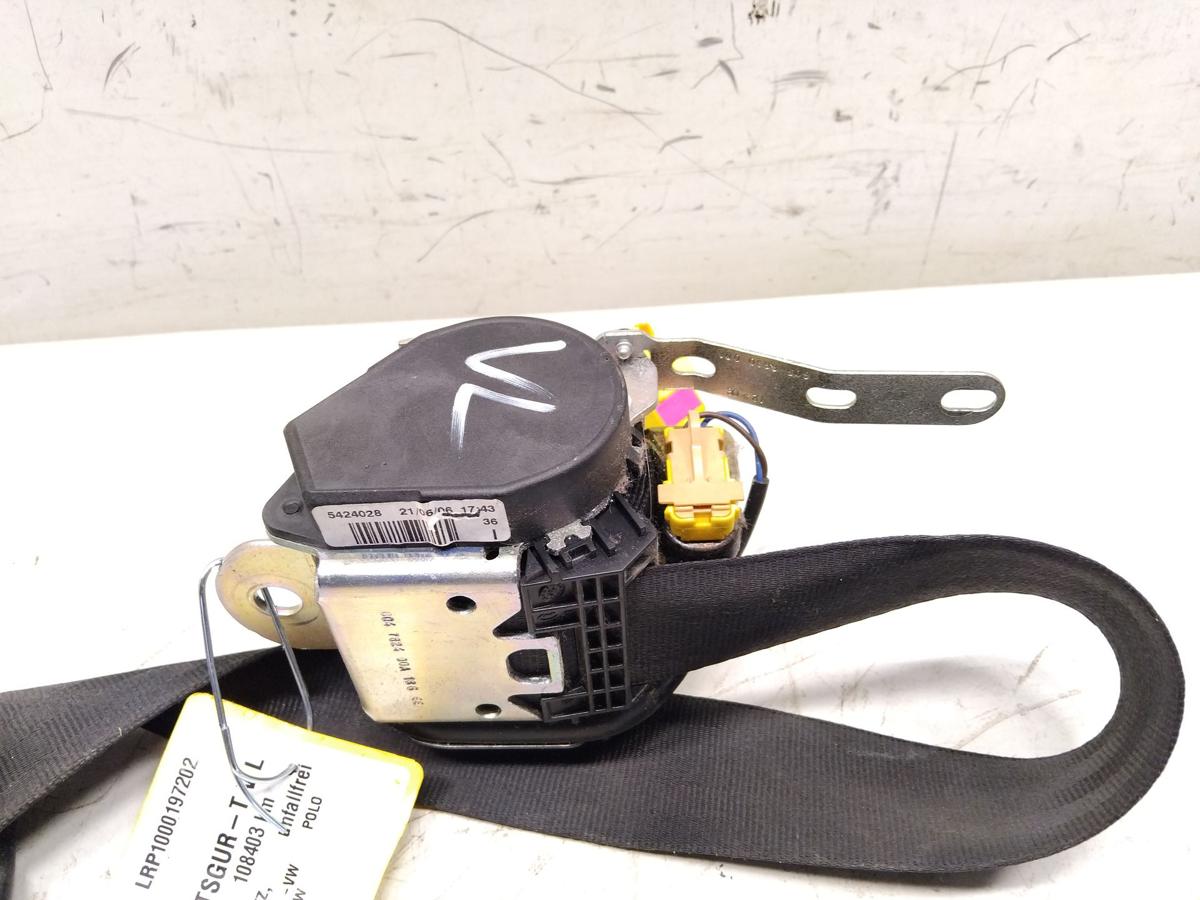 VW Polo 9N3 original Sicherheitsgurt vorn links 5-t&uuml;rig unfallfrei Bj.2006
