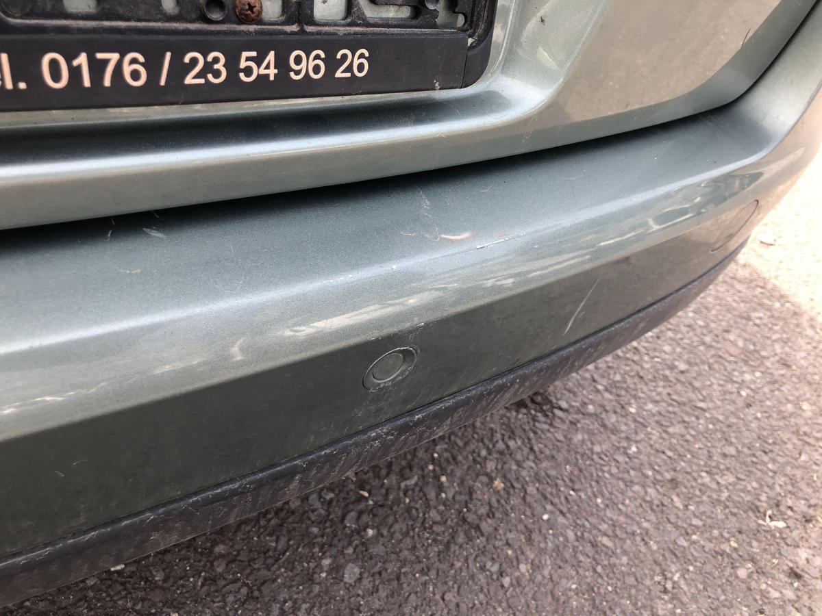 Opel Signum F48 Sto&szlig;f&auml;nger hinten mit PDC Hecksch&uuml;rze 3LU Bambusgr&uuml;n Met