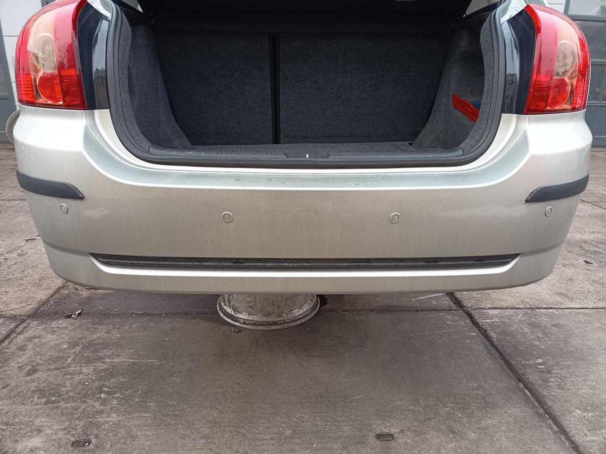 Toyota Corolla E12 original Sto&szlig;stange hinten 1C0 Silber Facelift Bj 2006