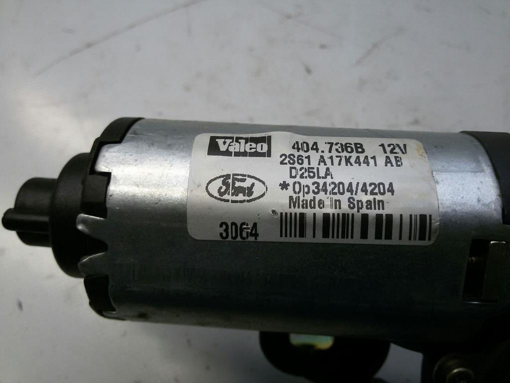 Ford Fiesta JH1 Heckwischermotor 2S61A17K441AB 404736B VALEO Schrägheck BJ2004