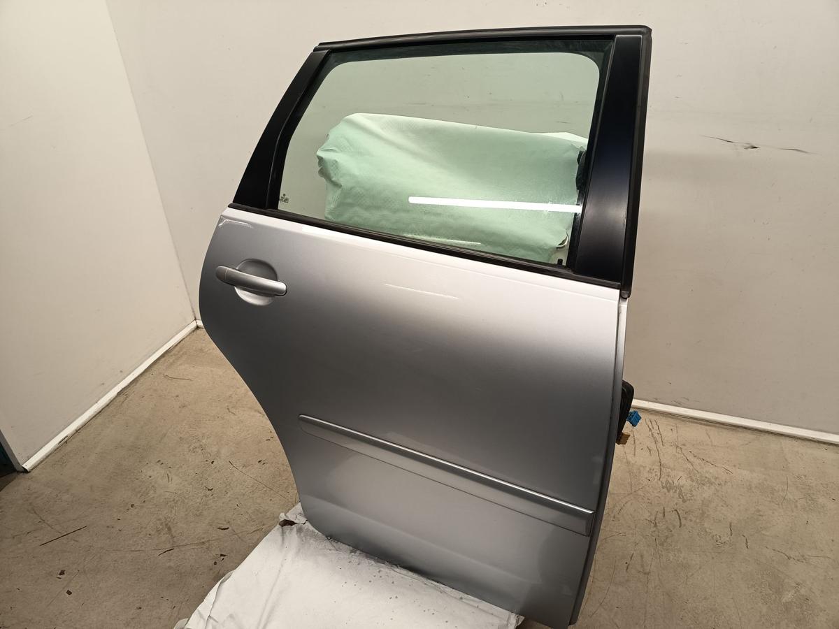VW Polo 9N1 original T&uuml;r hinten rechts Fahrerseite LA7W Reflexsilber EZ2004