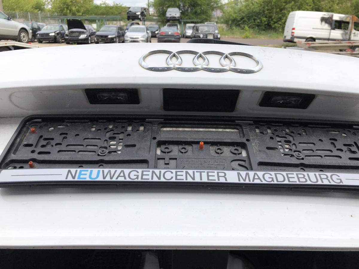 Audi A3 8V Sportback e-tron Heckklappe Heckdeckel Kofferklappe Rohbau LY9C weiss