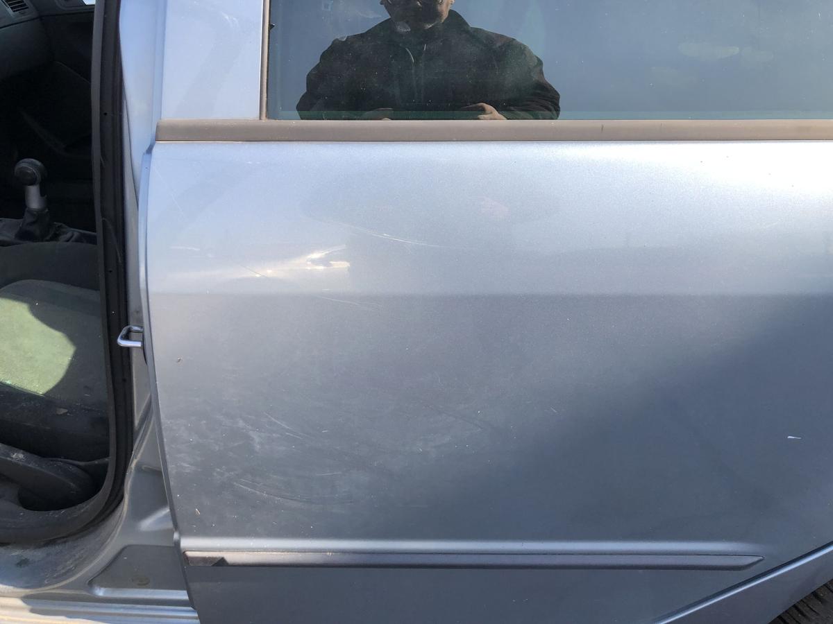 Skoda Fabia 6Y T&uuml;r hinten links Fondt&uuml;r im Rohbau 5 t&uuml;rer LF7U Stone Grey Met