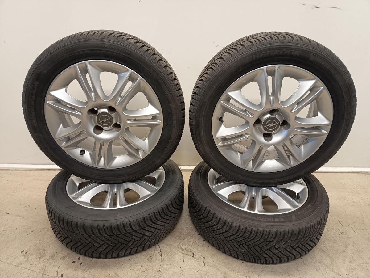 Opel Corsa D original Alufelgen 16Zoll mit Allwetterreifen DOT 3523
