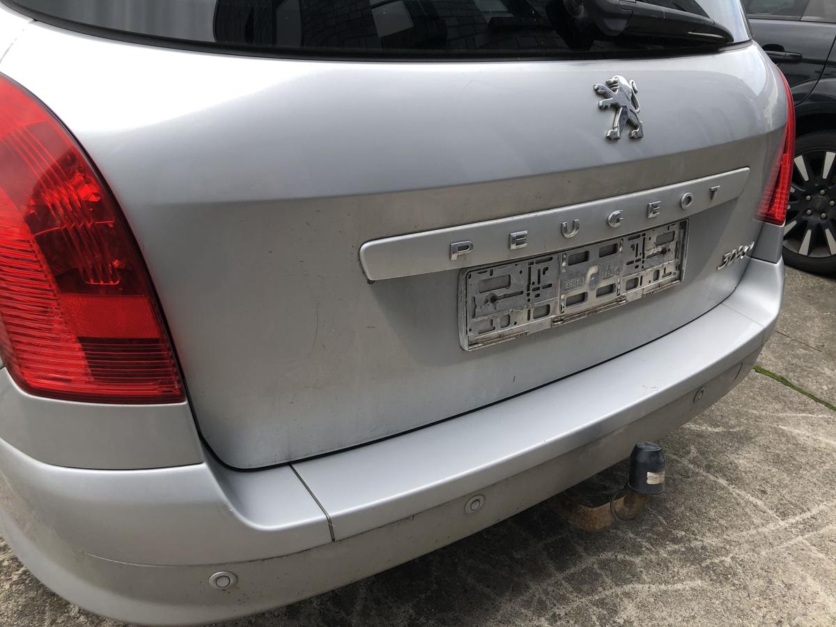 Peugeot 308 4E 4H SW Heckklappe Kofferklappe getrennte Heckscheibe EZR silber