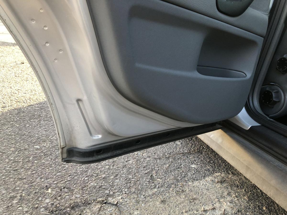 Saab 9-3 Typ YS3F T&uuml;r hinten links Limo Rohbau silber Autot&uuml;r Fondt&uuml;r