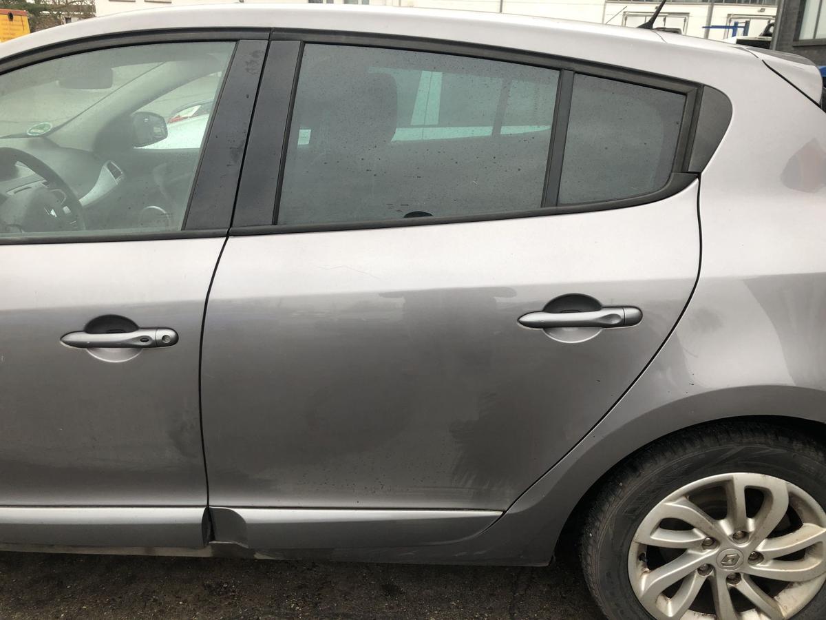 Renault Megane III 3 T&uuml;r hinten links Fondt&uuml;r im Rohbau TEKNG graumet