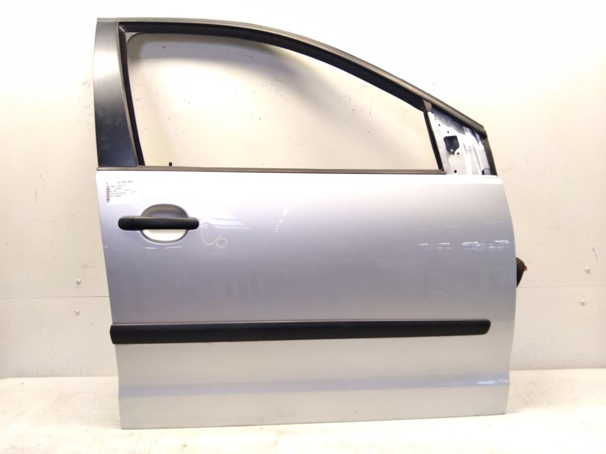 VW Polo 9N3 T&uuml;r vorn rechts Beifahrert&uuml;r 5-t&uuml;rig reflexsilbermetallic Bj.2006