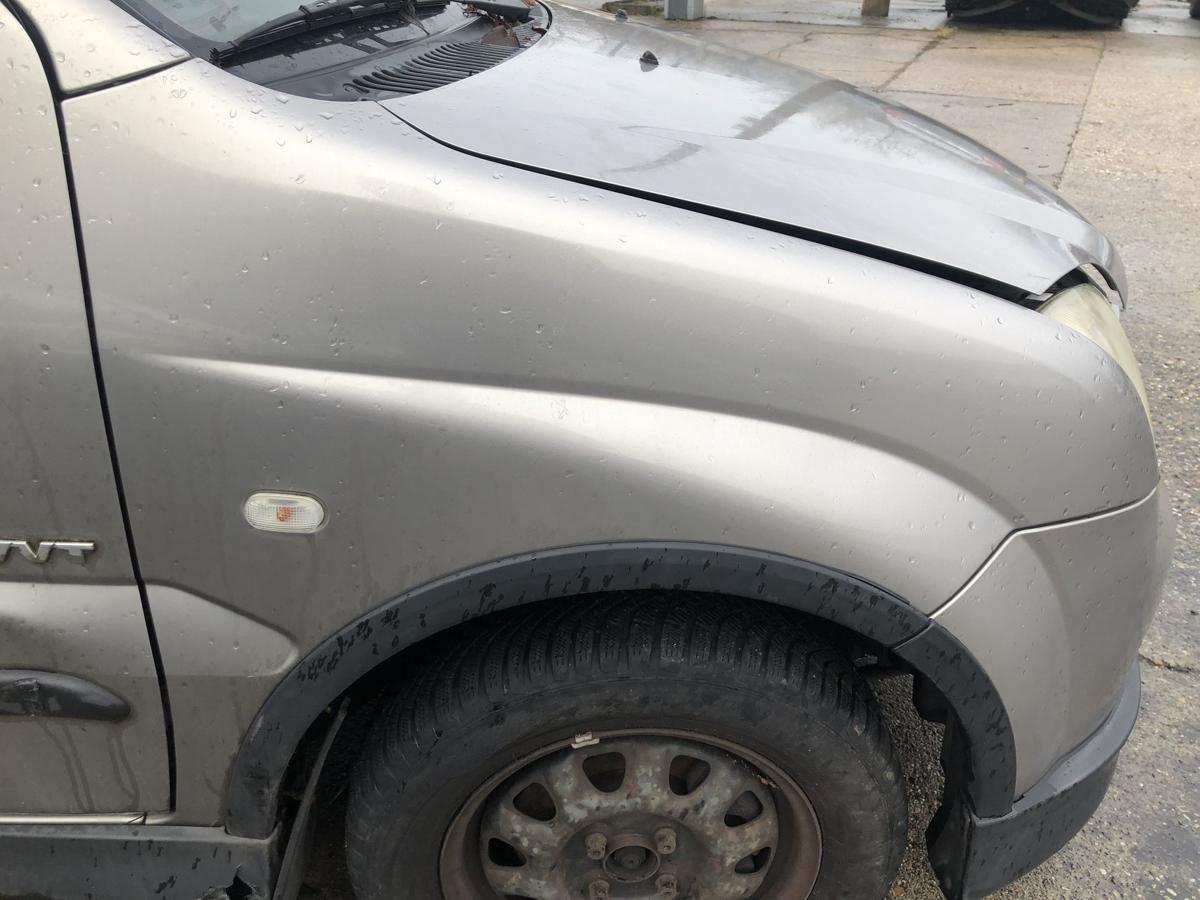 Suzuki Ignis Typ MH Kotfl&uuml;gel rechts Fender Radabdeckung Seitenwand silber