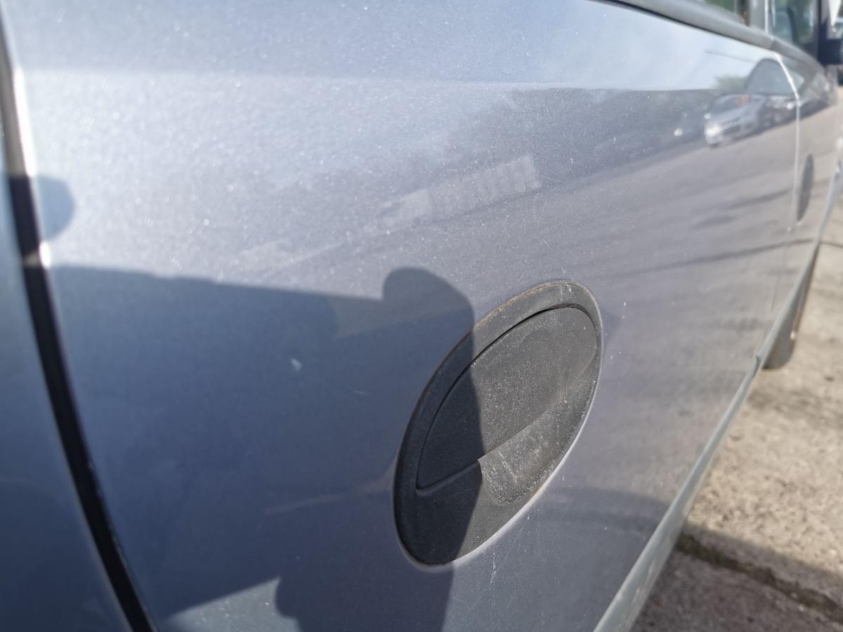 Opel Meriva A Tür Autotür Rohbautür Fondtür hinten rechts 4AU Lichtsilber met