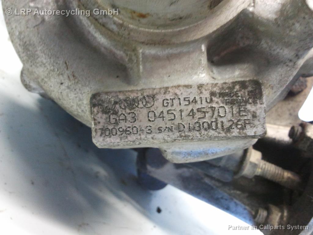 Audi A2 original Turbolader GA3045145701E 70096043 D1300126F 1.2 45kw BJ2000