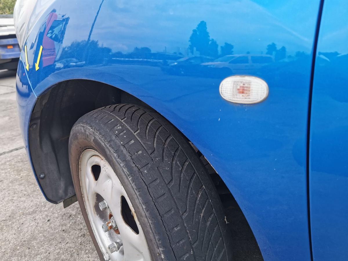 Chevrolet Spark M300 Kotflügel Fender Seitenwand vorn links GCT Moroccan Blue