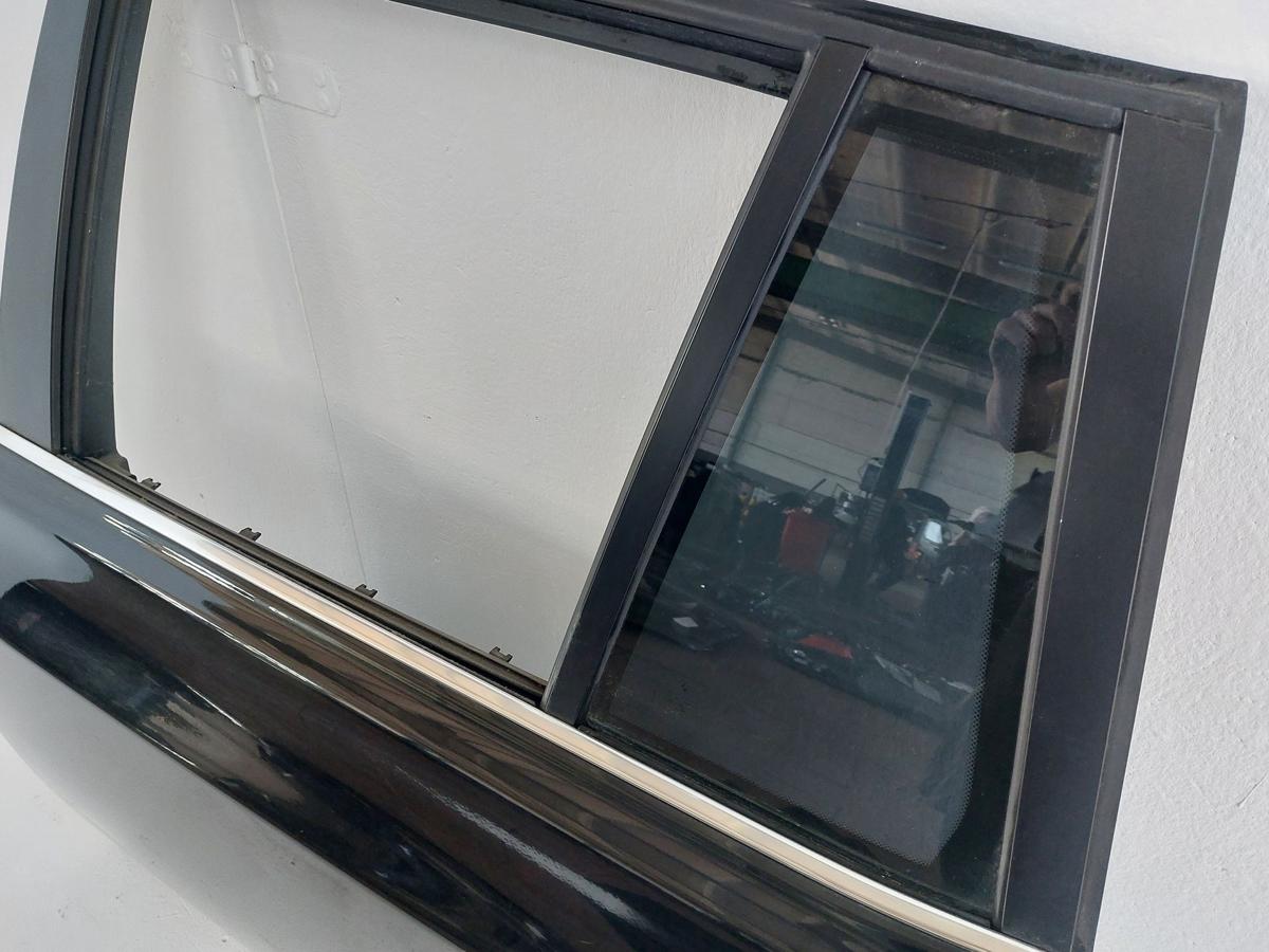 BMW X3 E83 LCI Tür hinten links Hintertür 475 Black Sapphire