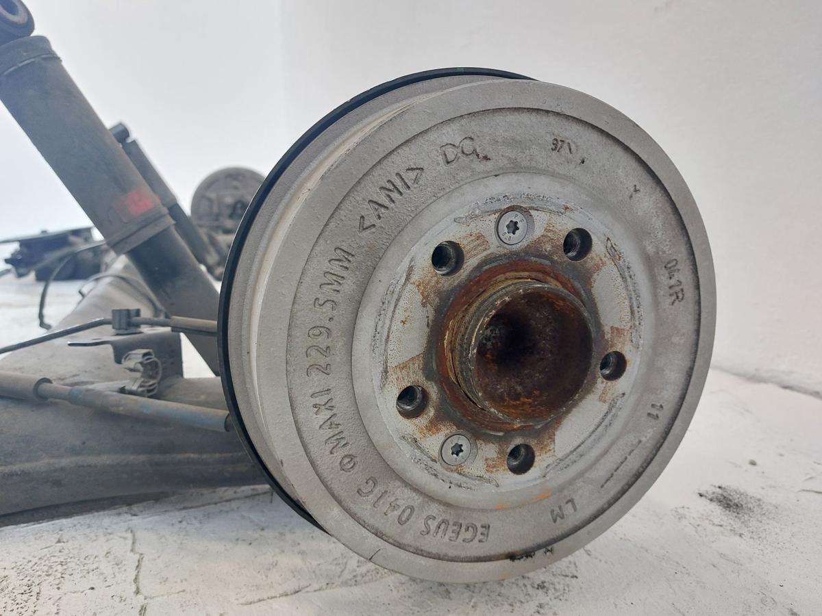Mercedes Citan W420 Hinterachse Achsträger hinten Achse mit Trommelbremse OEM
