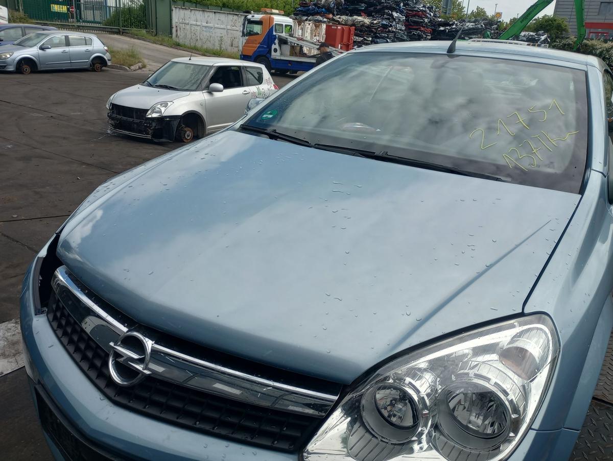 Opel Astra H TwinTop orig Motorhaube Klappe Front Z21C Aeroblau Bj 08
