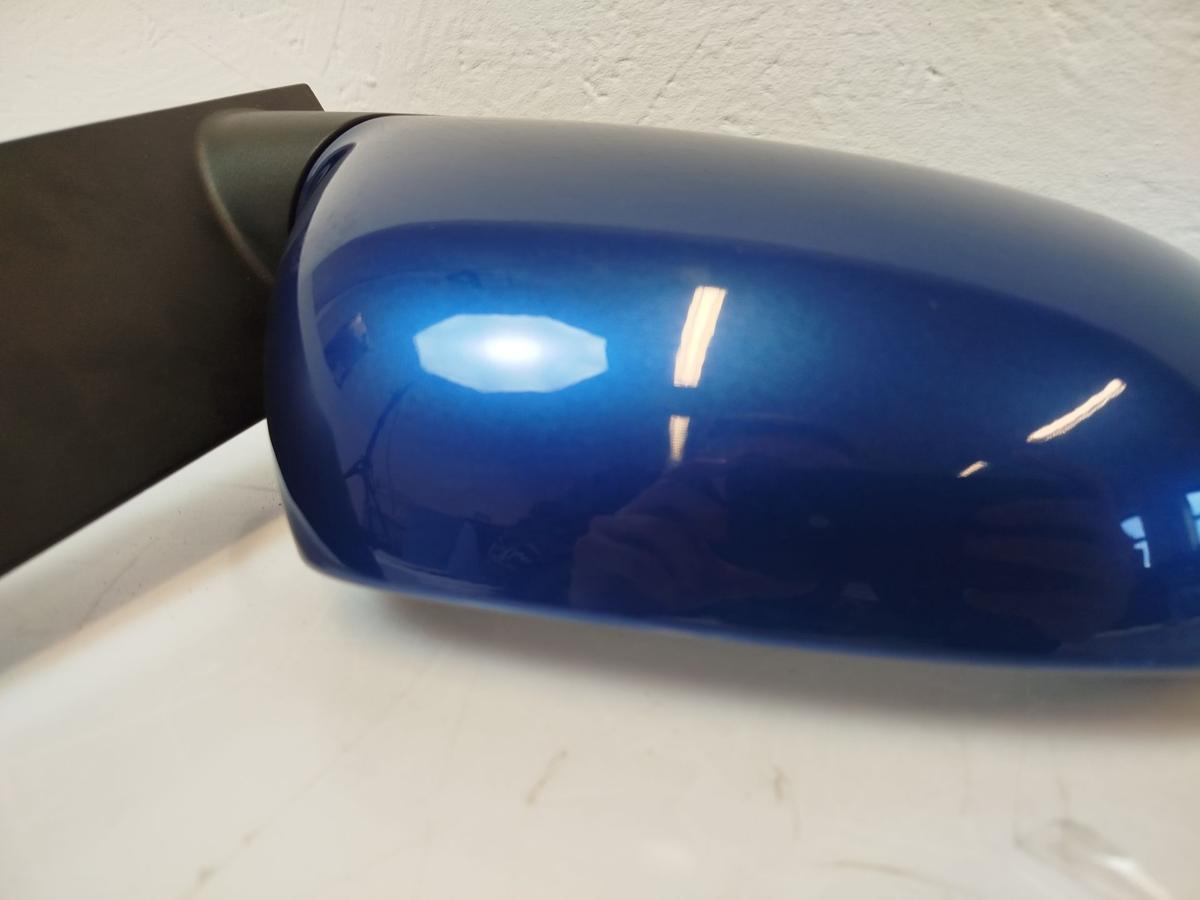 VW Touran 1T Aussenspiegel rechts elektrisch Blinker LC5C Biscay Blue perl