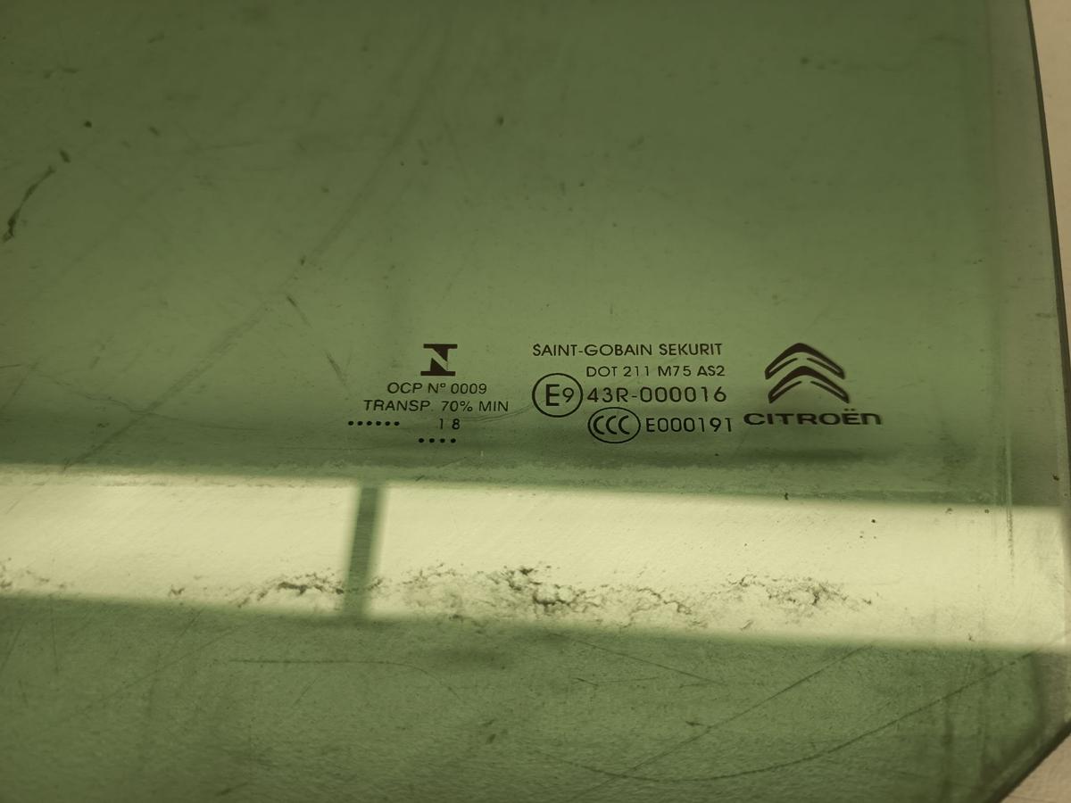 Citroen C4 II 2 Picasso SpaceTourer orig T&uuml;rscheibe Fenster vorn links Bj 18