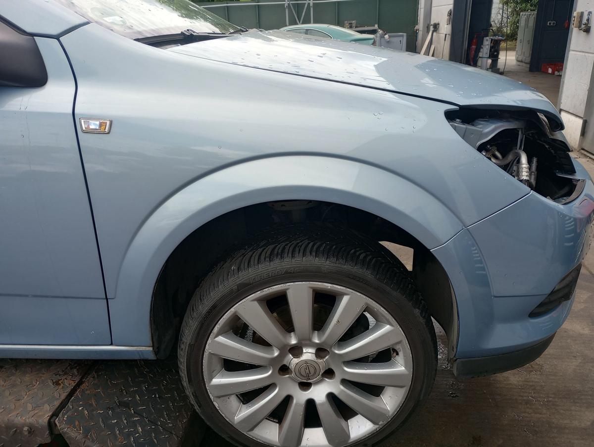 Opel Astra H TwinTop orig Kotflügel rechts Beifahrerseite Z21C Aeroblau Bj 2008