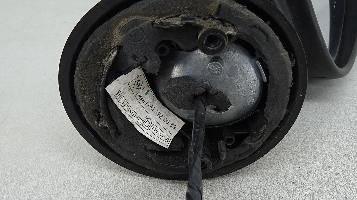 Dacia Logan Bj2006 Au&szlig;enspiegel rechts in unlackiert schwarz elek 5 Pins bis 06