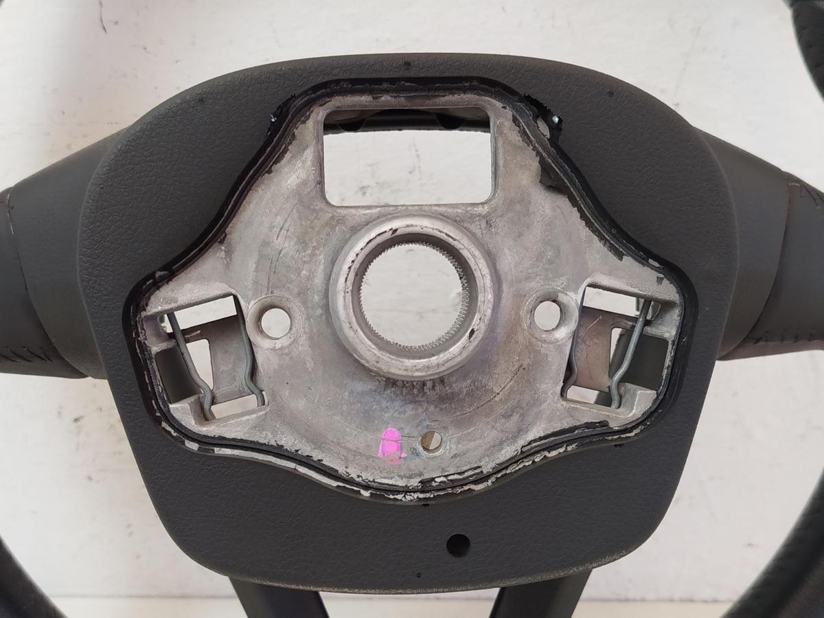 Seat Leon 5F Lenkrad Lederlenkrad 3 Speichen mit Mufu OEM
