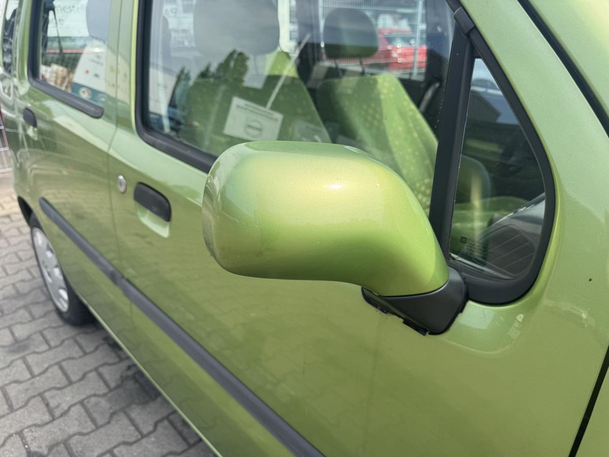 Opel Agila A original Au&szlig;enspiegel rechts elektrisch verstellbar Z384 Kiwigr&uuml;n Bj.2000