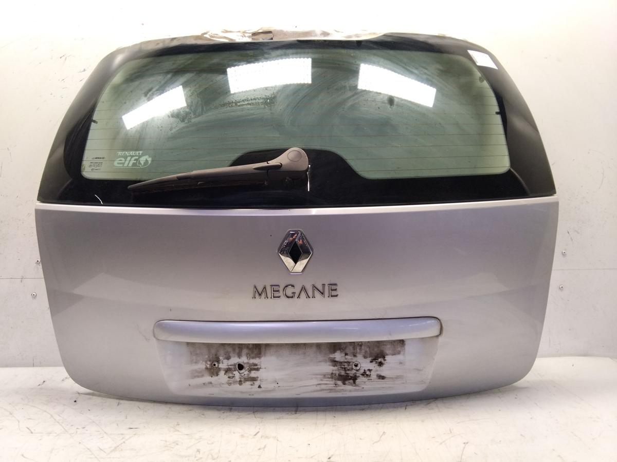 Renault Megane 2 Grandtour Heckklappe silber TED69 platingrau mit Scheibe Bj2008