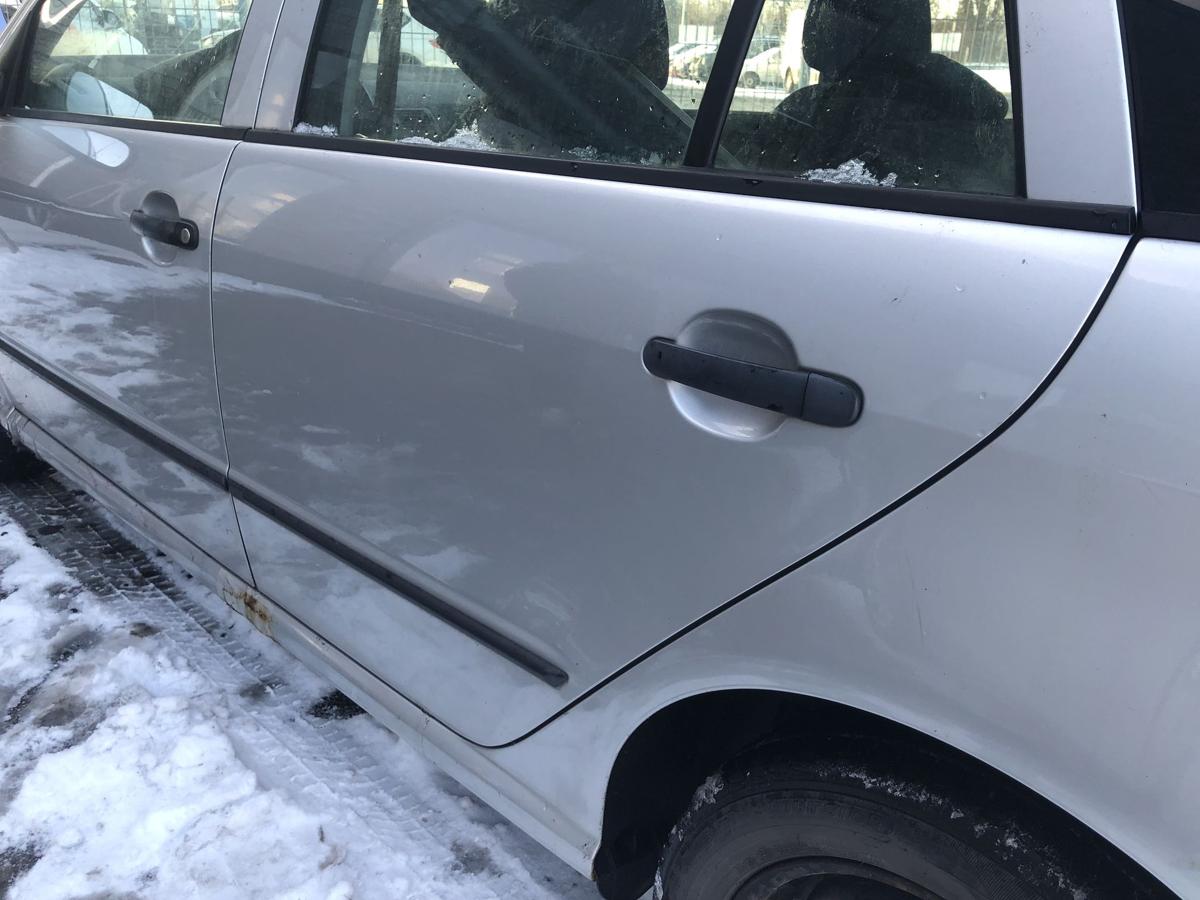 Skoda Fabia 6Y Combi T&uuml;r hinten links Rohbau Fondt&uuml;r LF7T