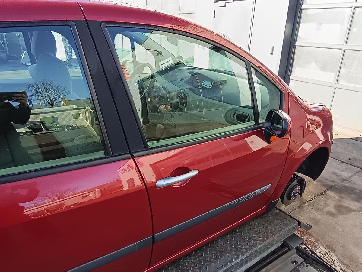 Renault Modus original T&uuml;r vorne rechts TEB76 Red of Fire Baujahr 2005