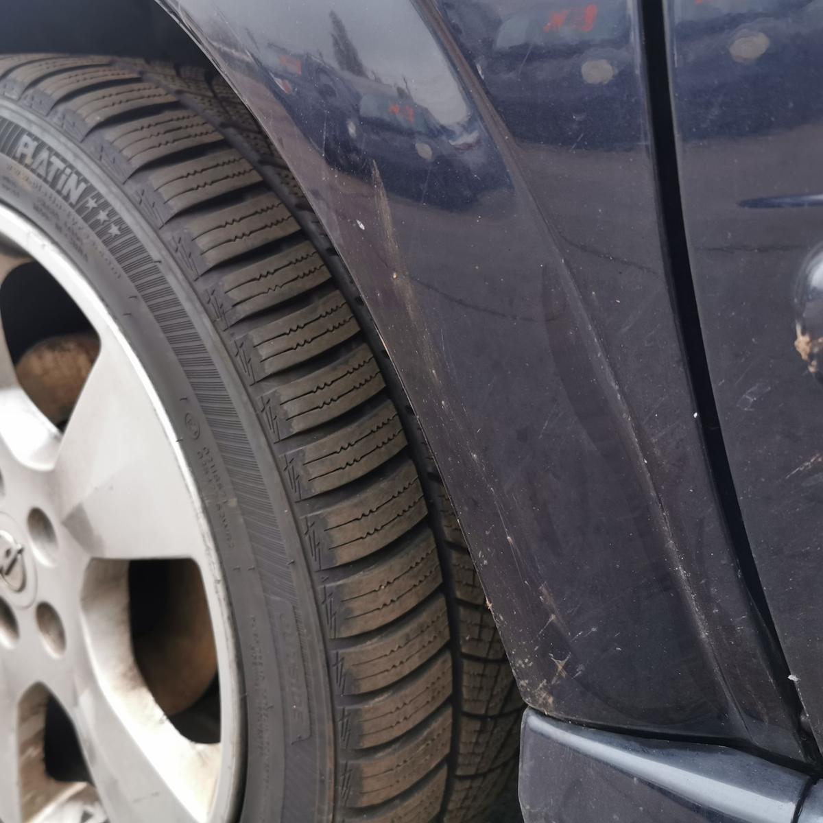 Opel Astra G Cabrio Kotflügel Fender Seitenwand vorn links 4BU Saturnblau met