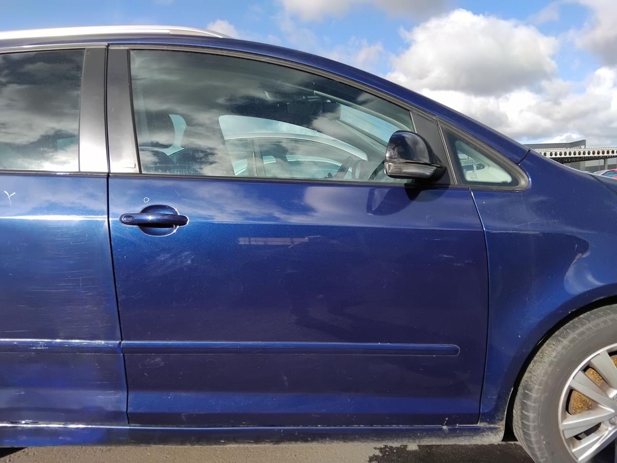 VW Golf Plus II 5M T&uuml;r vorn rechts Beifahrert&uuml;r LD5Q Shadow Blue Metallic BJ2012