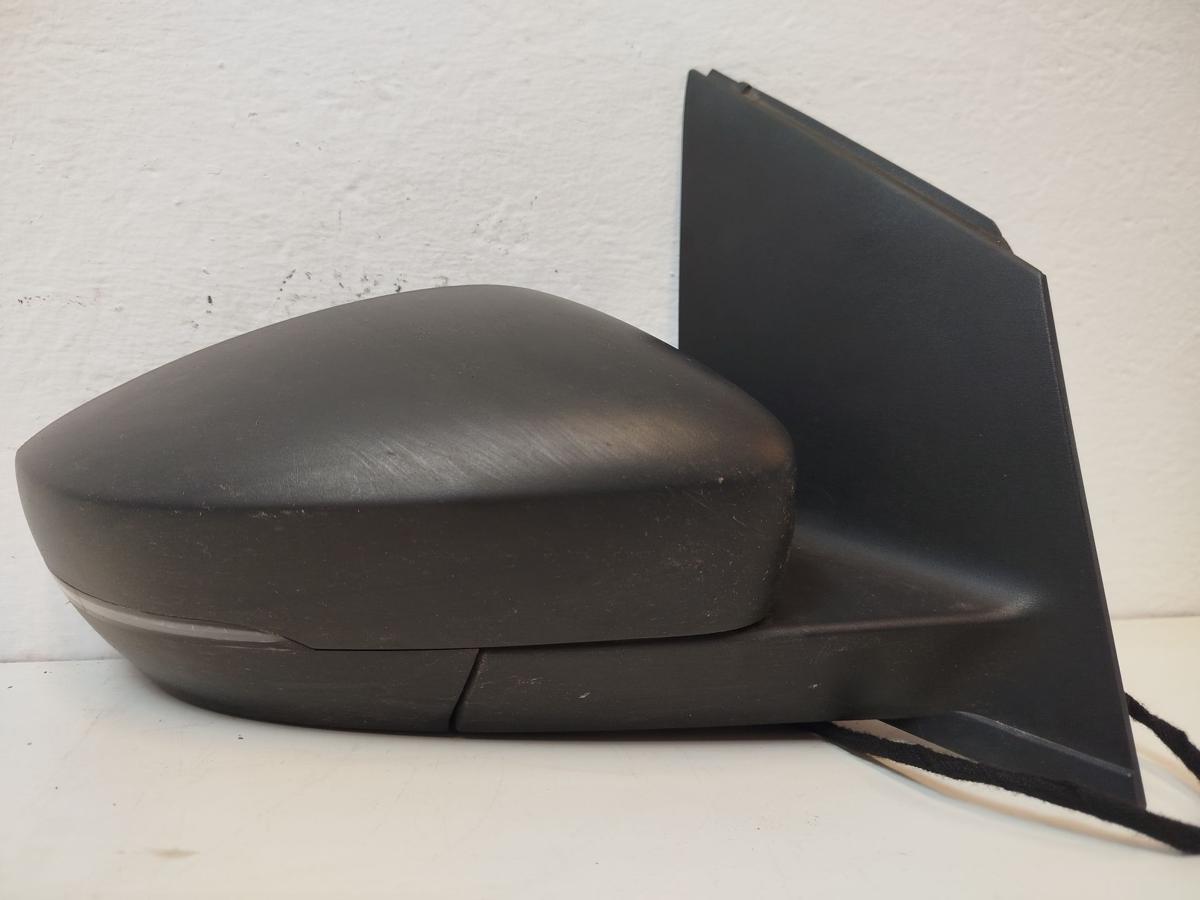 VW Polo 6R Aussenspiegel rechts Seitenspiegel unlackiert manuell