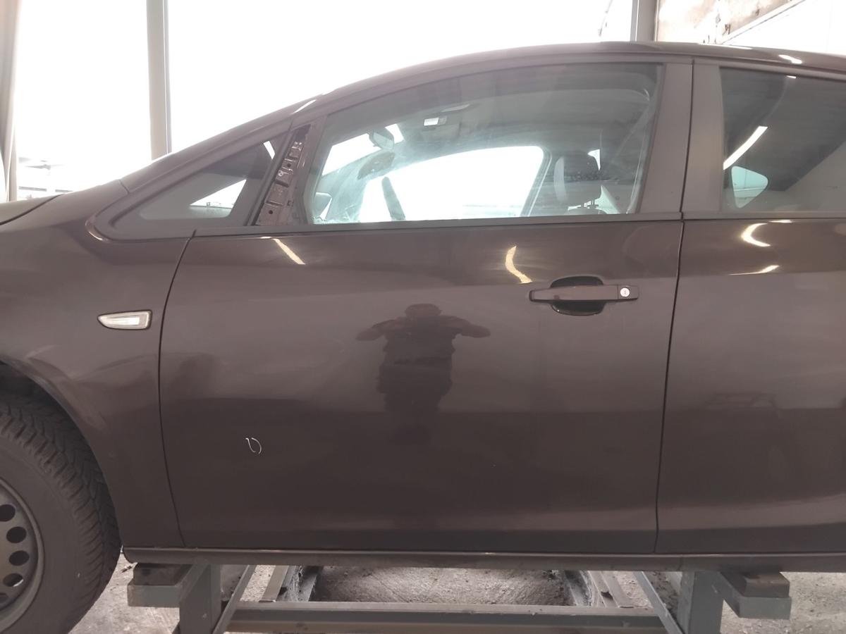 Opel Astra J T&uuml;r vorn links Fahrert&uuml;r mahagonibraunmetallic Z41C 5-T&uuml;rer BJ2012