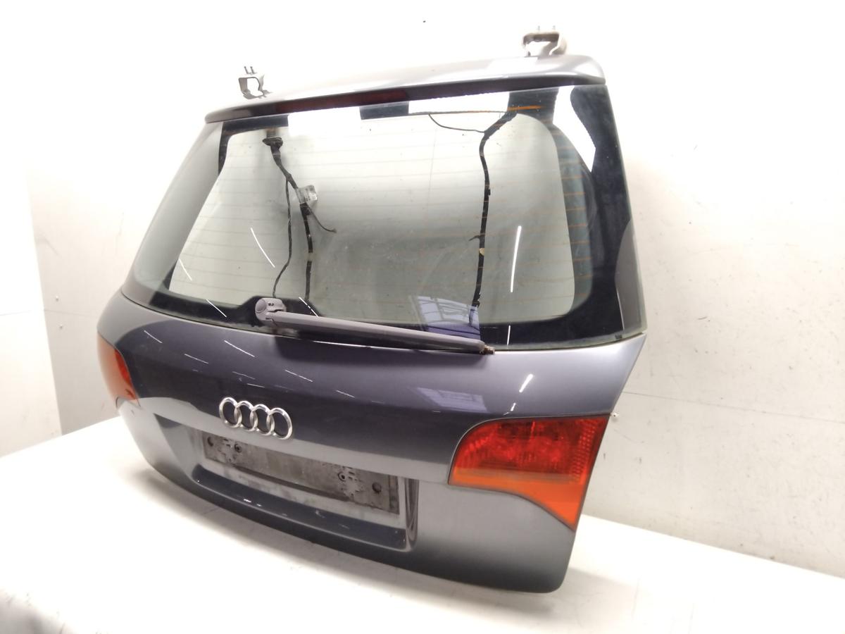 Audi A4 8E B7 Avant Heckklappe LX7Z delfingraumetallic inkl. Heckscheibe BJ2005