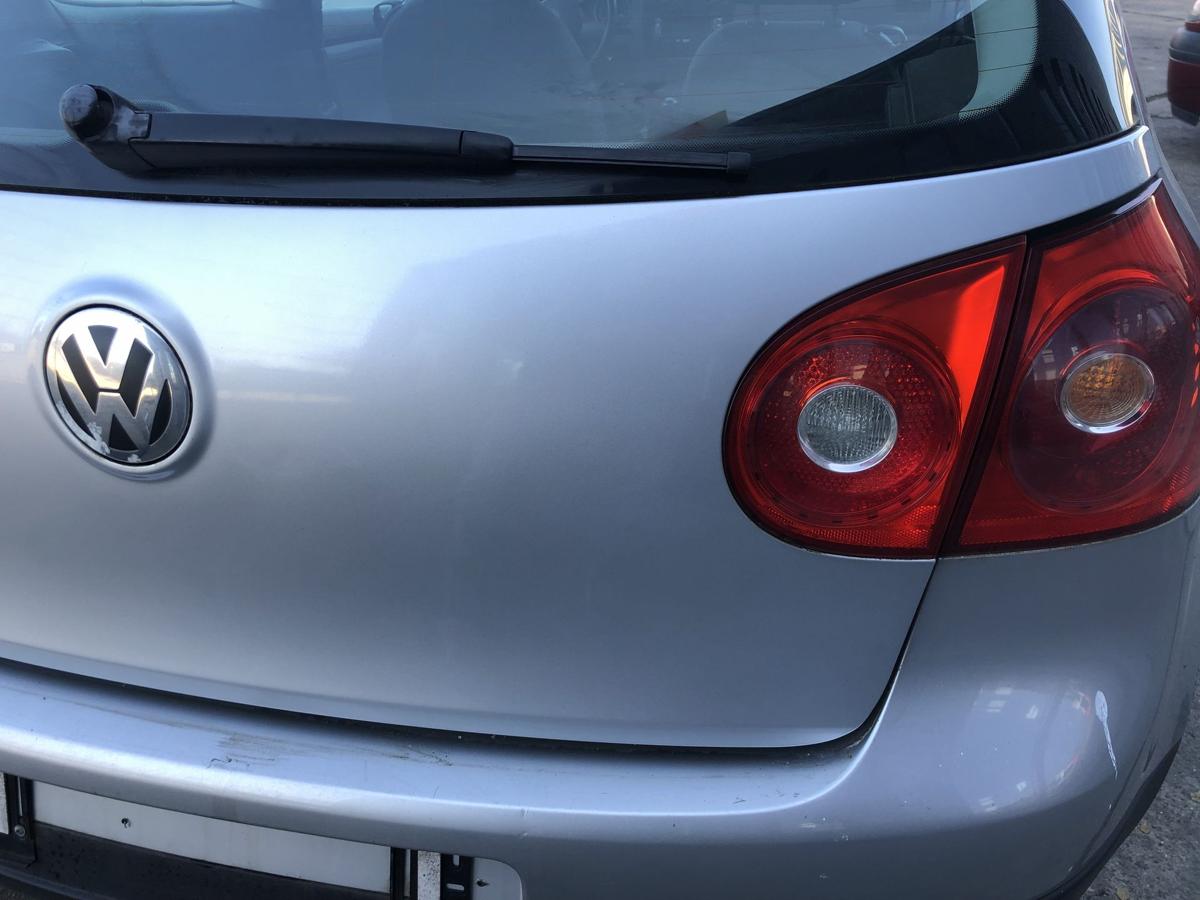 VW Golf 5 V 1K Heckklappe mit Heckscheibe LA7W Reflexsilber Met 3 u. 5 t&uuml;rer