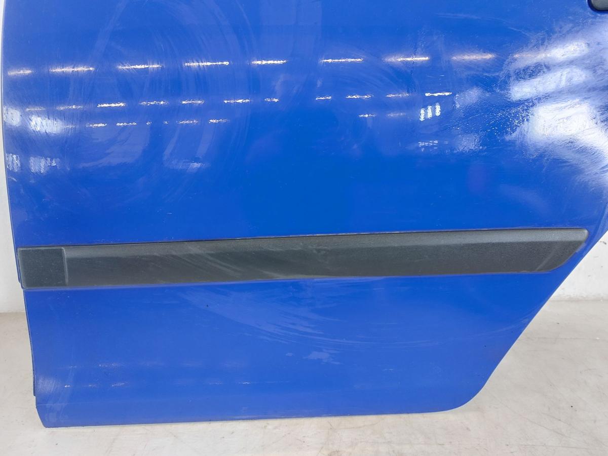 Skoda Fabia 2 Typ 5J T&uuml;r hinten links Fondt&uuml;r nur f&uuml;r 5 t&uuml;rer LF5K Dynamic Blue